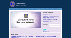 Desktop Screenshot of cs.unud.ac.id